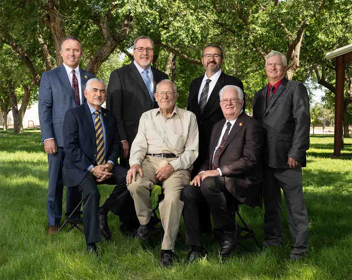 board members group photo