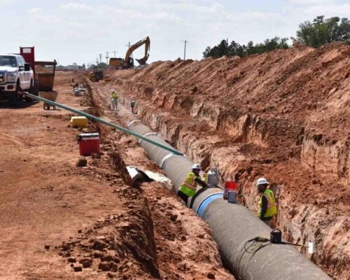 construction proceeds